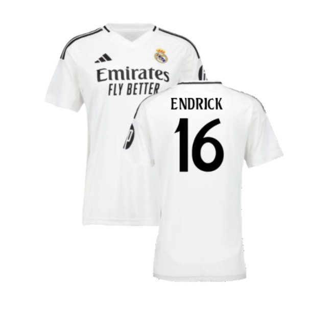 2024-2025 Real Madrid Home Shirt (Womens) (Endrick 16) — Shop Online
