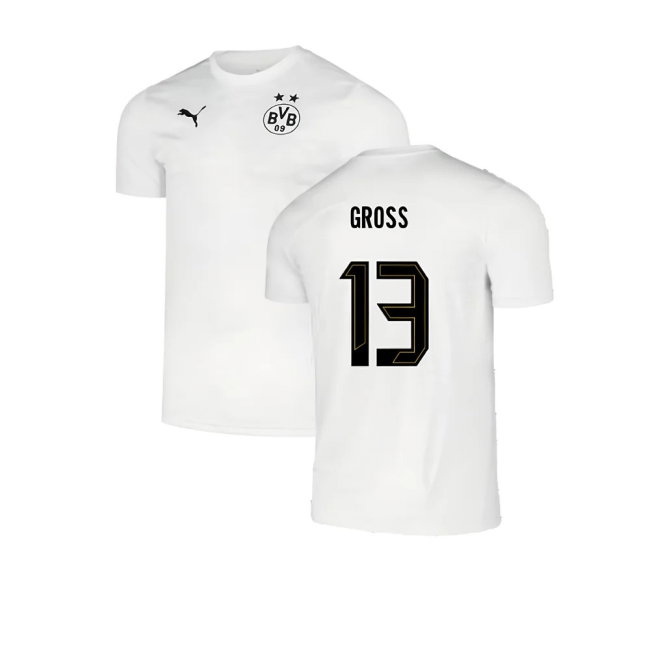 2024-2025 Borussia Dortmund Pre-Match Shirt (White) (Gross 13) — Shop Now