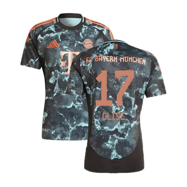 2024-2025 Bayern Munich Away Shirt (Olise 17) — Shop Now