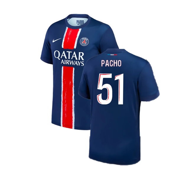 2024-2025 PSG Paris Saint Germain Home Shirt (Kids) (Pacho 51) — Shop Now