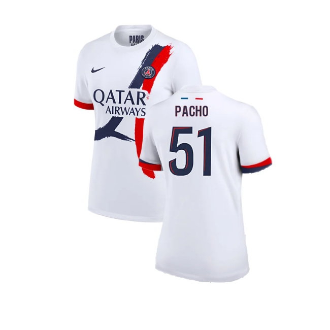 2024-2025 PSG Away Shirt (Womens) (Pacho 51) — Buy Now