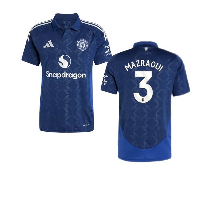 2024-2025 Man Utd Away Shirt (Mazraoui 3) — Shop Now