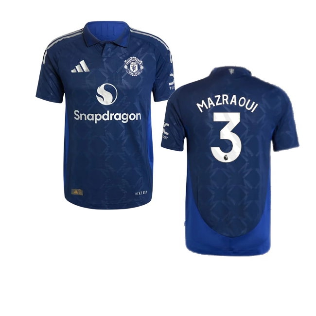 2024-2025 Man Utd Player Version Away Shirt (Mazraoui 3) — Shop Now