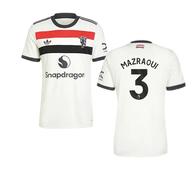 2024-2025 Man Utd Third Shirt (Mazraoui 3) — Shop Online