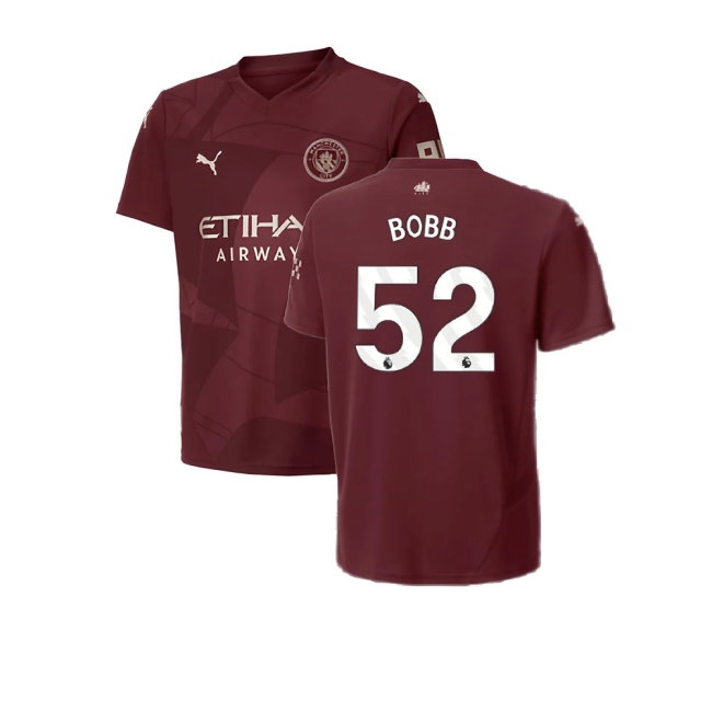 2024-2025 Man City Third Shirt (Kids) (Bobb 52) — Shop Online
