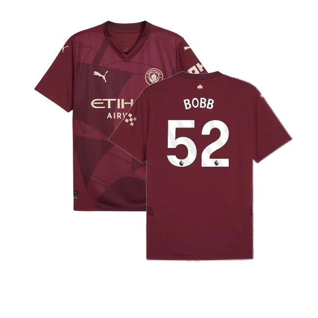 2024-2025 Man City Third Shirt (Bobb 52) — Buy Now