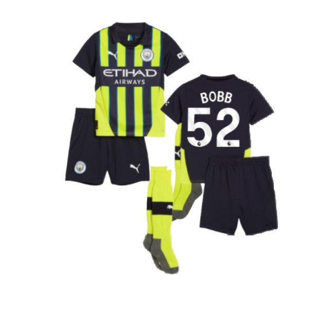 2024-2025 Man City Away Mini Kit (Bobb 52) — Buy Now