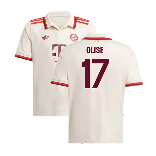2024-2025 Bayern Munich Third Shirt (Kids) (Olise 17) — Shop Now