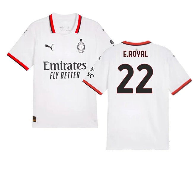 2024-2025 AC Milan Away Shirt (E.Royal 22) — Shop Now