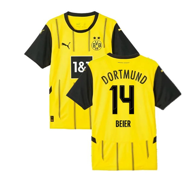 2024-2025 Borussia Dortmund Home Shirt (Beier 14) — Buy Now