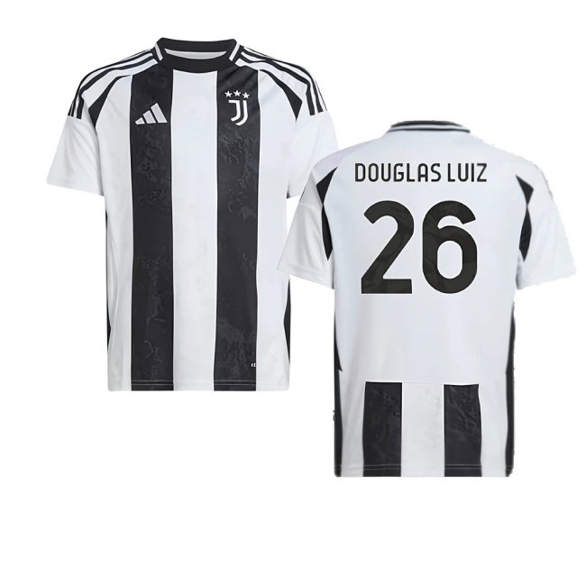 2024-2025 Juventus Home Shirt (Kids) (Douglas Luiz 26) — Shop Now