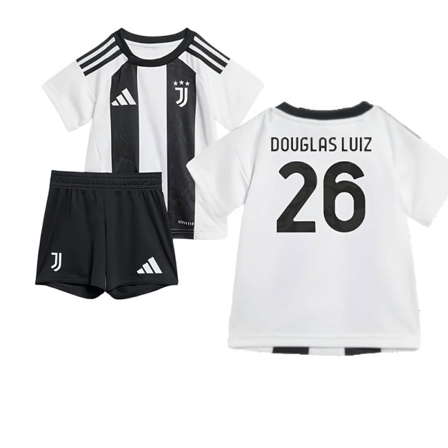 2024-2025 Juventus Home Baby Kit (Douglas Luiz 26) — Buy Now