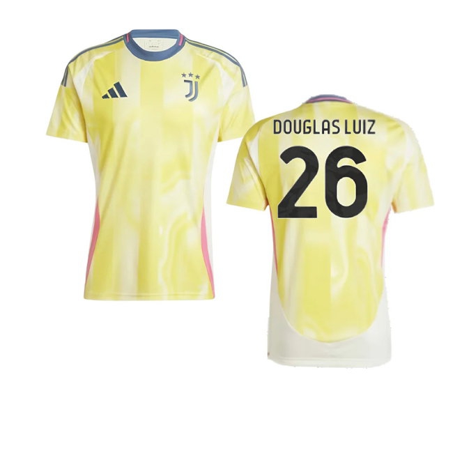 2024-2025 Juventus Away Shirt (Douglas Luiz 26) — Shop Online
