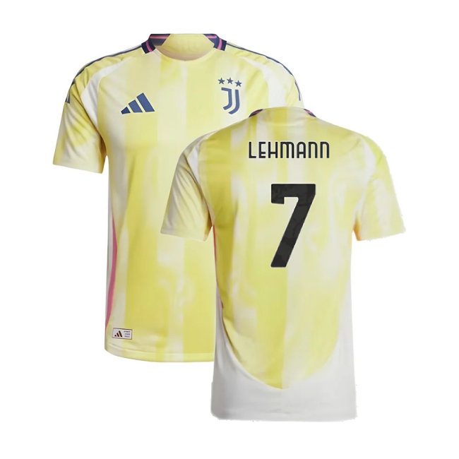 2024-2025 Juventus Player Version Away Shirt (Lehmann 7) — Shop Now