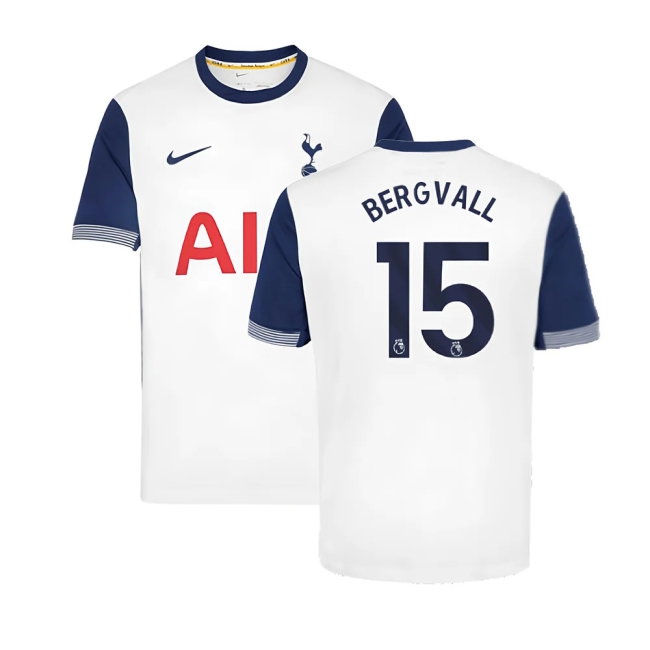 2024-2025 Tottenham Hotspur Home Shirt (Bergvall 15) — Shop Now