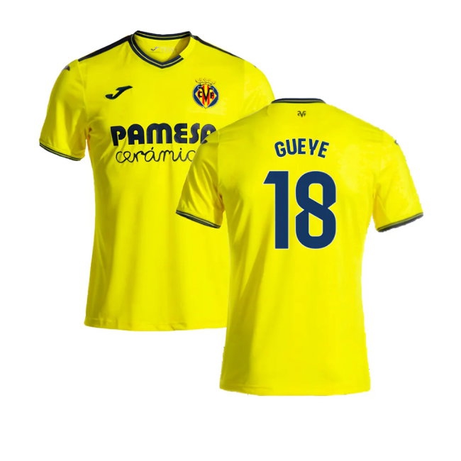 2024-2025 Villarreal Home Shirt (Gueye 18) — Shop Now