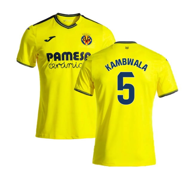 2024-2025 Villarreal Home Shirt (Kambwala 5) — Buy Online
