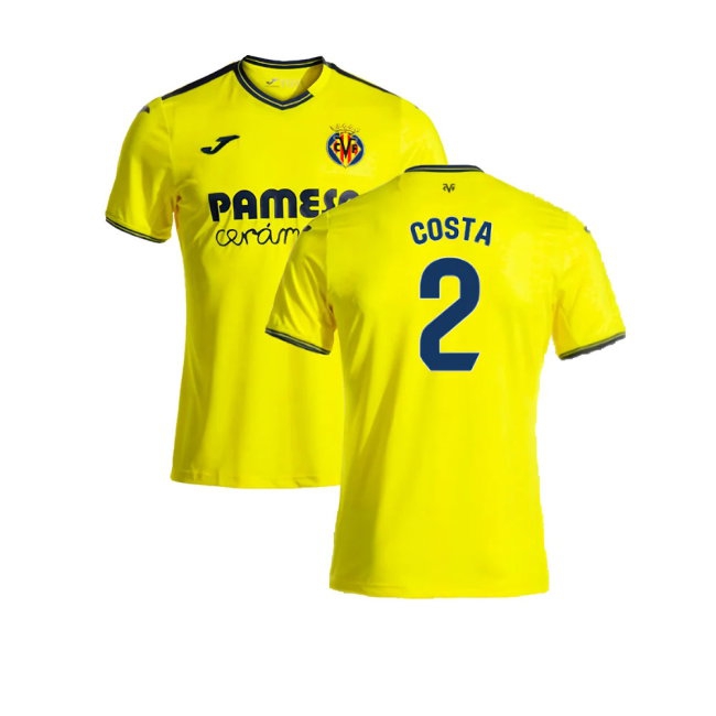 2024-2025 Villarreal Home Shirt (Costa 2) — Shop Online