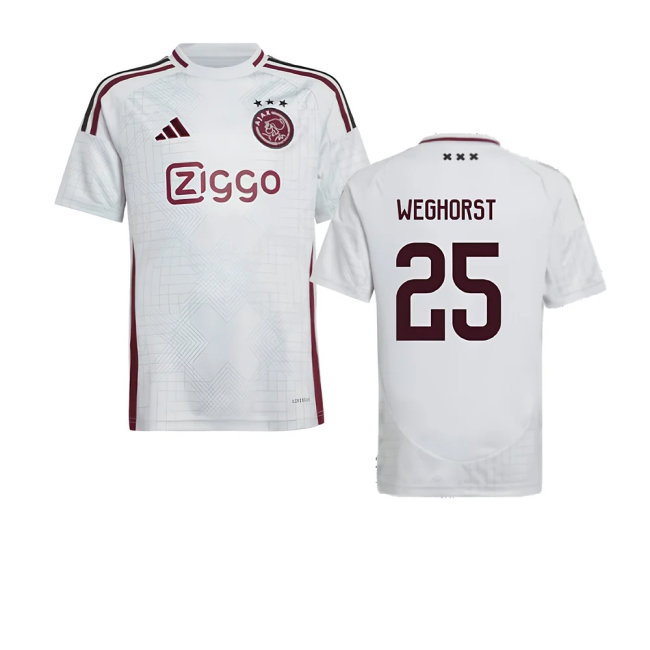 2024-2025 Ajax Third Shirt (Kids) (Weghorst 25) — Buy Now