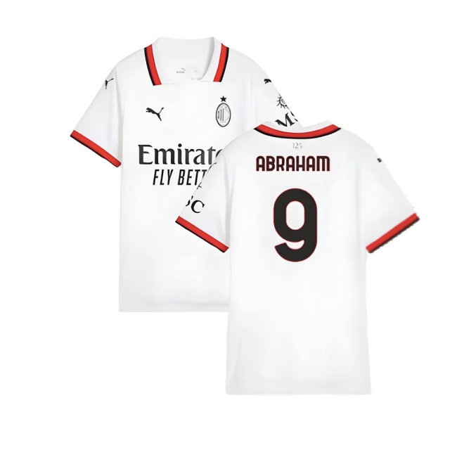 2024-2025 AC Milan Away Shirt (Womens) (Abraham 9) — Shop Online