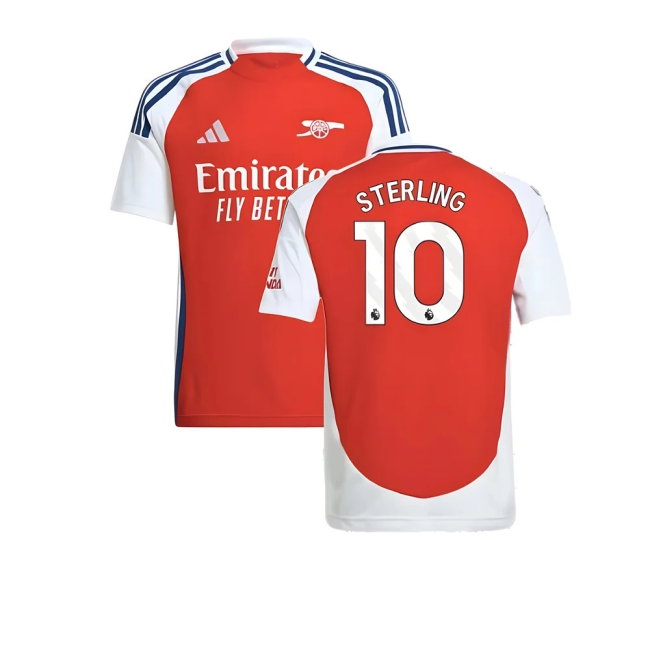 2024-2025 Arsenal Home Shirt (Kids) (Sterling 10) — Buy Now