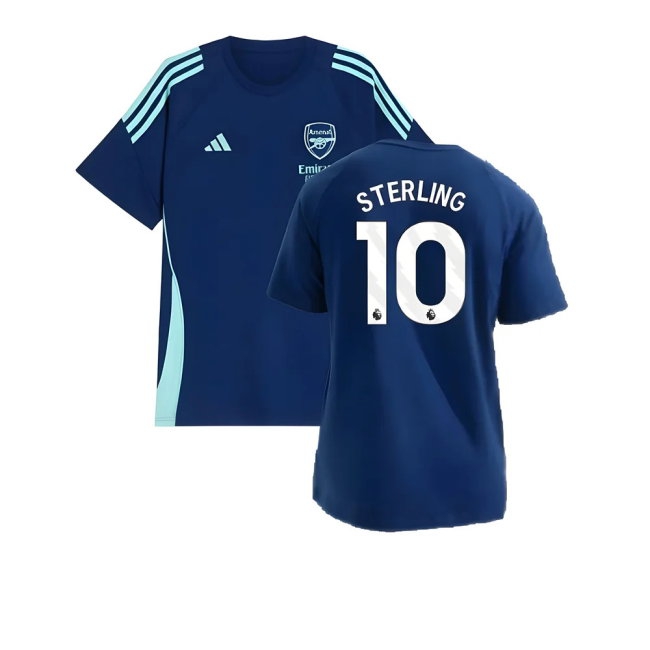 2024-2025 Arsenal Training Tee (Night Sky) (Sterling 10) — Shop Now