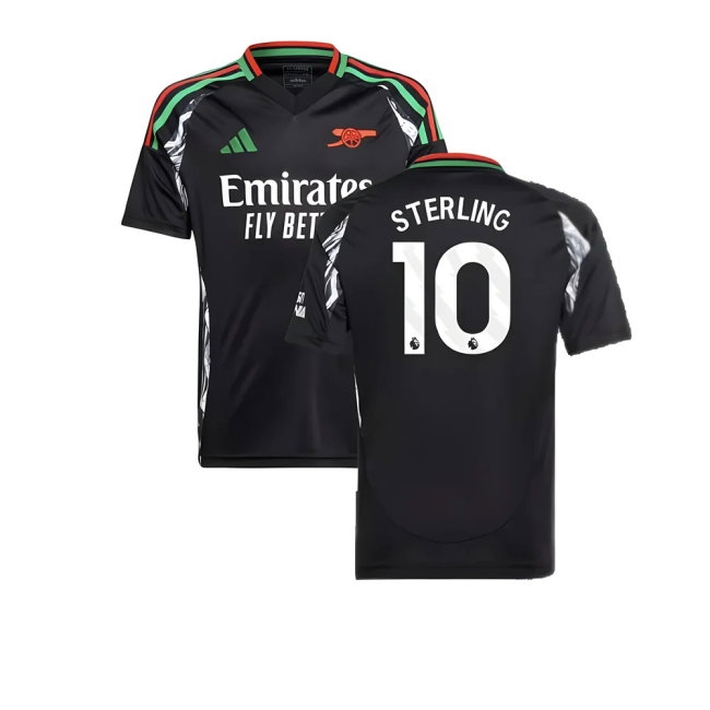 2024-2025 Arsenal Away Shirt (Kids) (Sterling 10) — Shop Now