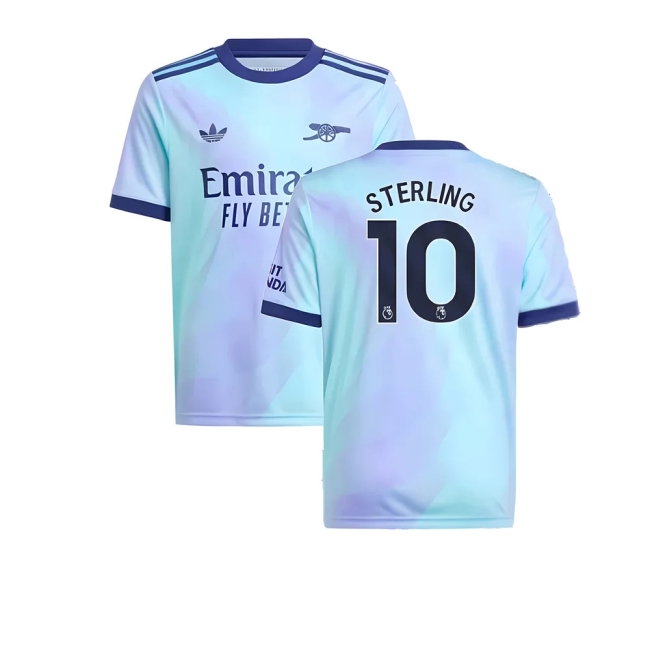 2024-2025 Arsenal Third Shirt (Kids) (Sterling 10) — Buy Online