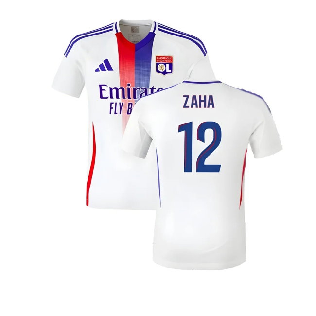 2024-2025 Olympique Lyon Home Shirt (Zaha 12) — Shop Now