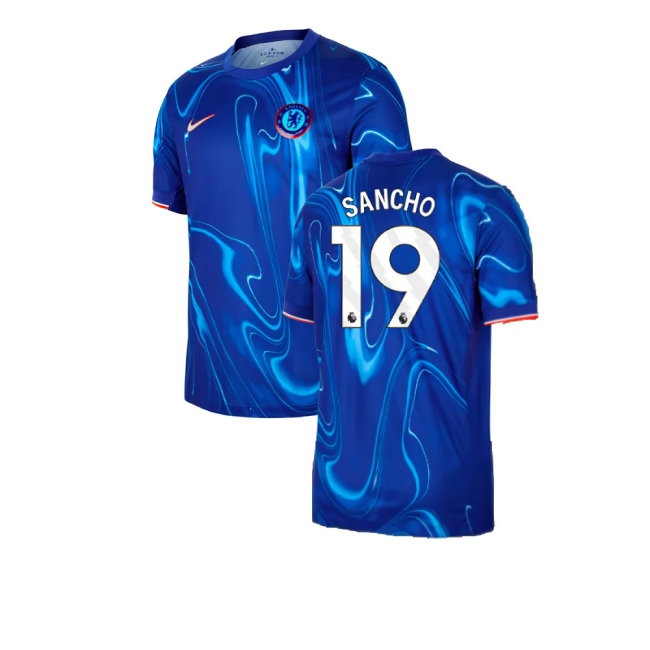 2024-2025 Chelsea Home Shirt (Sancho 19) — Shop Online