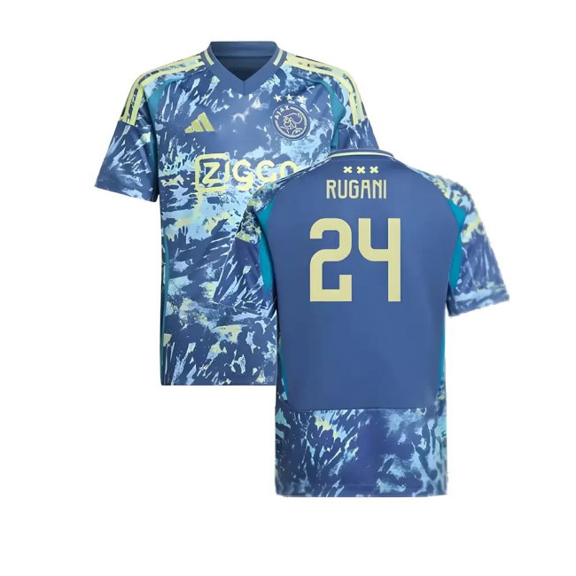 2024-2025 Ajax Away Shirt (Kids) (Rugani 24) — Shop Now