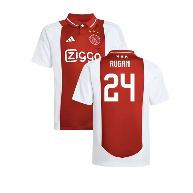 2024-2025 Ajax Home Shirt (Kids) (Rugani 24) — Shop Now