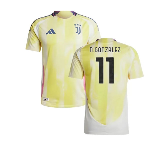 2024-2025 Juventus Player Version Away Shirt (N.Gonzalez 11) — Buy Online