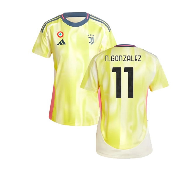 2024-2025 Juventus Away Shirt (Womens) (N.Gonzalez 11) — Shop Online