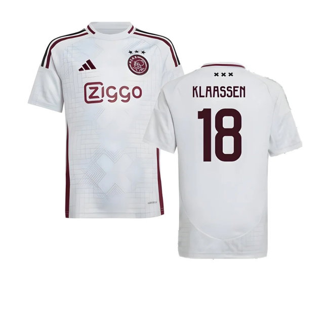 2024-2025 Ajax Third Shirt (Kids) (Klaassen 18) — Buy Online