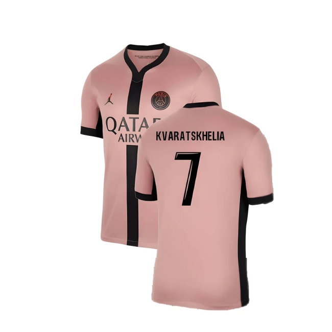 2024-2025 PSG Third Shirt (Kvaratskhelia 7) — Shop Online