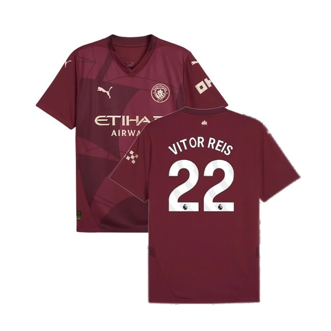 2024-2025 Man City Third Shirt (Vitor Reis 22) — Buy Online