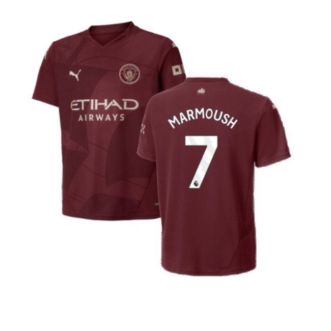 2024-2025 Man City Third Shirt (Kids) (Marmoush 7) — Shop Online