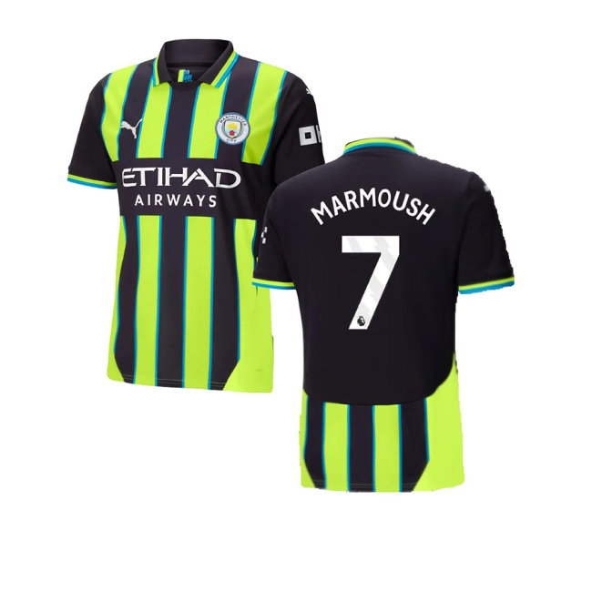 2024-2025 Man City Away Shirt (Marmoush 7) — Buy Online