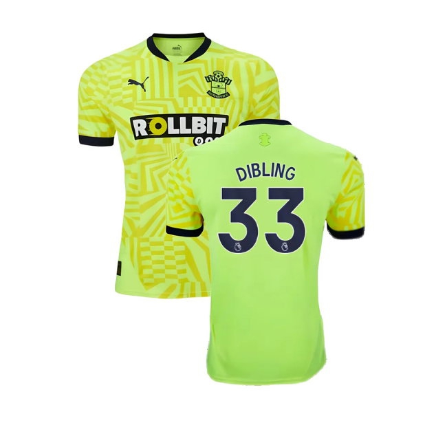 2024-2025 Southampton Away Shirt (Dibling 33) — Shop Online