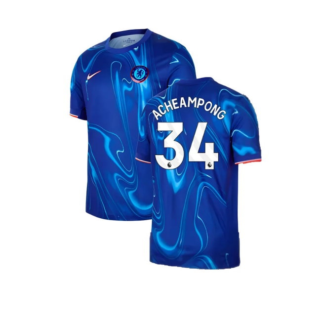 2024-2025 Chelsea Home Shirt (Acheampong 34) — Shop Now