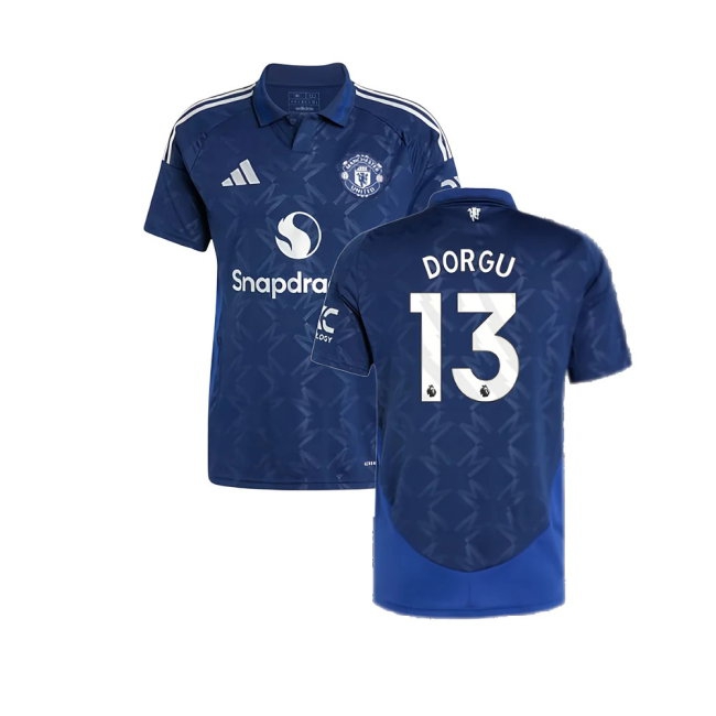 2024-2025 Man Utd Away Shirt (Dorgu 13) — Buy Online