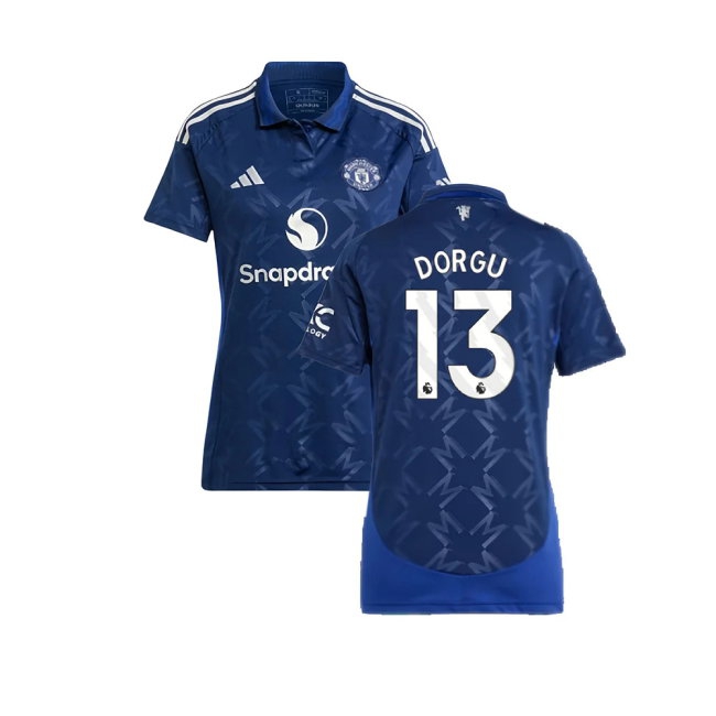 2024-2025 Man Utd Away Shirt (Womens) (Dorgu 13) — Buy Now