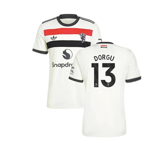 2024-2025 Man Utd Third Shirt (Dorgu 13) — Shop Online