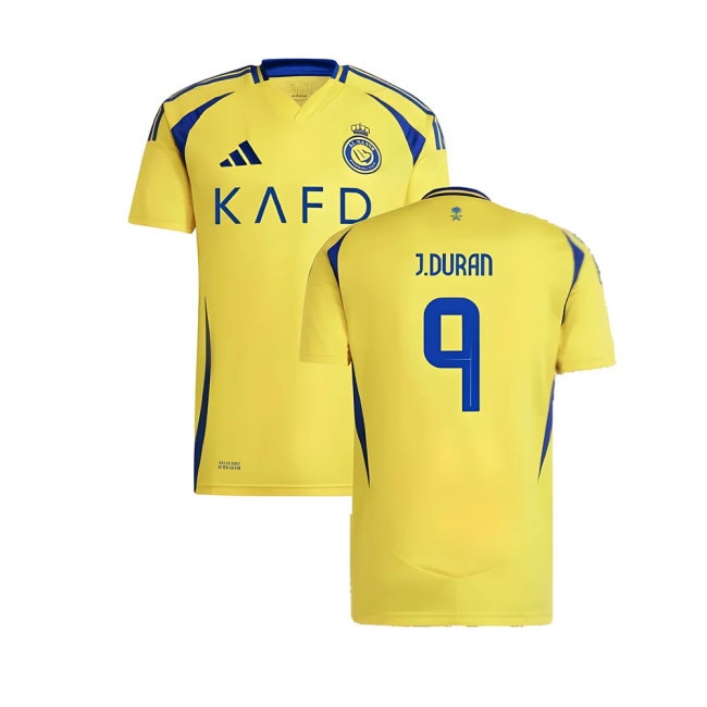 2024-2025 Al Nassr Home Shirt (J.Duran 9) — Buy Now