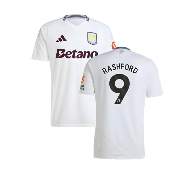 2024-2025 Aston Villa Away Shirt (Rashford 9) — Shop Online