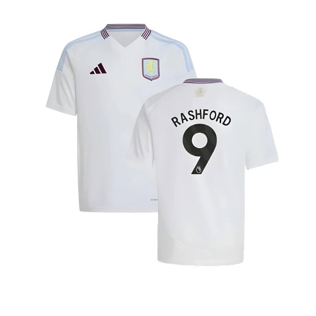2024-2025 Aston Villa Away Shirt (Kids) (Rashford 9) — Buy Now