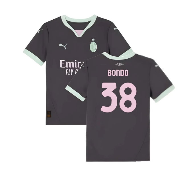 2024-2025 AC Milan Third Shirt (Kids) (Bondo 38) — Shop Online