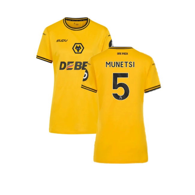 2024-2025 Wolves Home Shirt (Womens) (Munetsi 5) — Buy Now