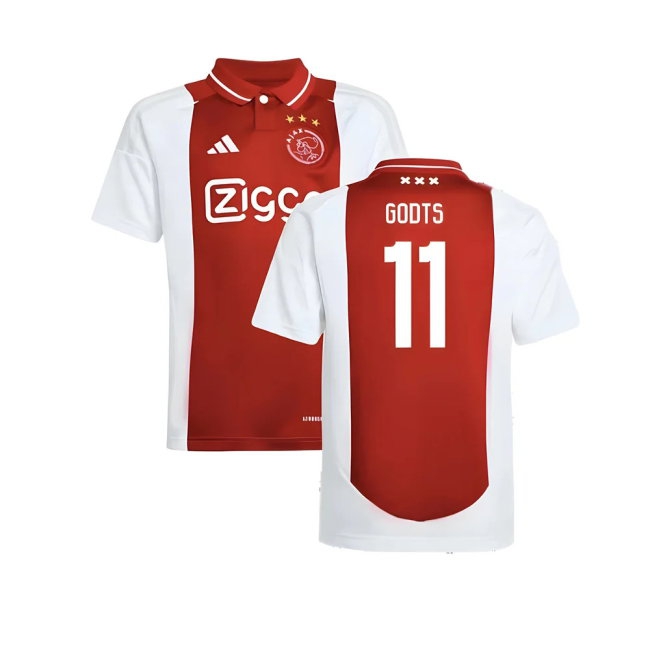 2024-2025 Ajax Home Shirt (Kids) (Godts 11) — Buy Online